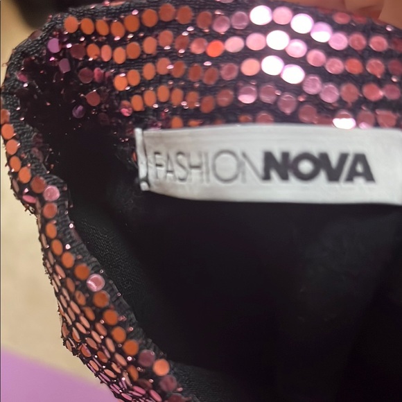 Sparkling Sequin Two-Piece Set - Picture 2 of 5